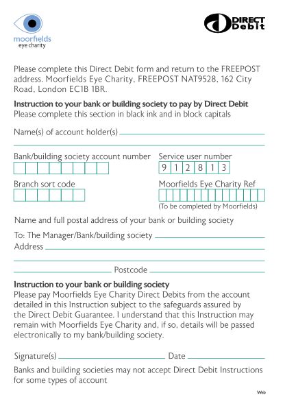 lv direct debit form